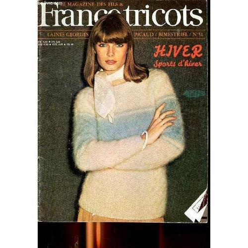 France Tricots Et Laines Georges Picaud N°51 Hiver Sports D Hiver on Productcaster.