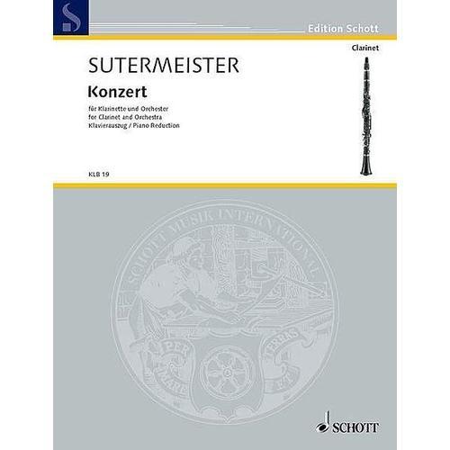 Concerto Clarinette And Piano De Heinrich Sutermeister on Productcaster.