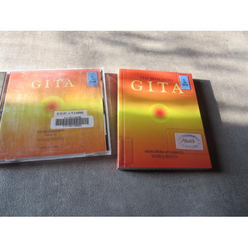 2 Cd + Livre Gita The Bahgavad Par Vanraj Bhatia (( Music Book Exem... on Productcaster.