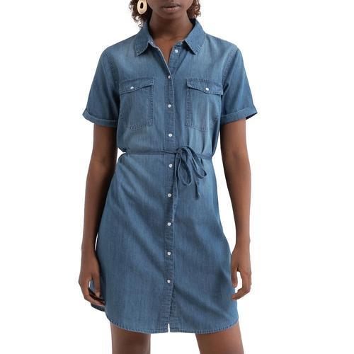 Robe Chemise En Jean Bleu Femme Jdy Bella on Productcaster.