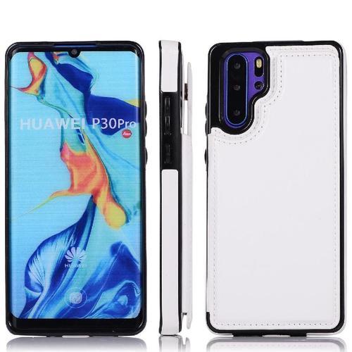 Portefeuille Étui Pour Huawei P30 Pro Avec Titulaire De La Carte Fe... on Productcaster.