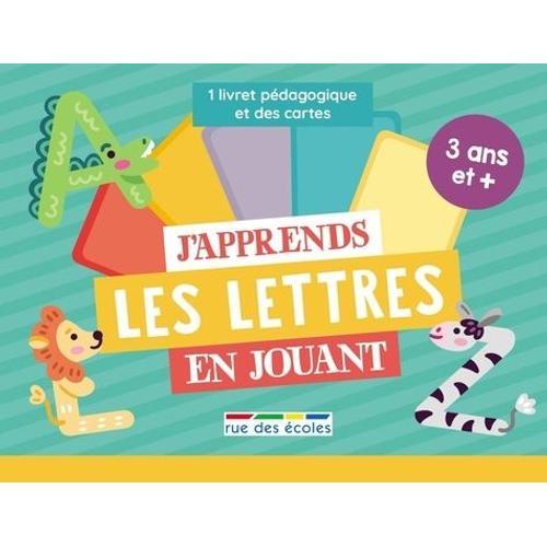 J'apprends Les Lettres En Jouant - Avec 1 Livret Pédagogique Et Des... on Productcaster.