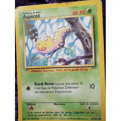 Carte Pokemon Aspicot 69/102 on Productcaster.