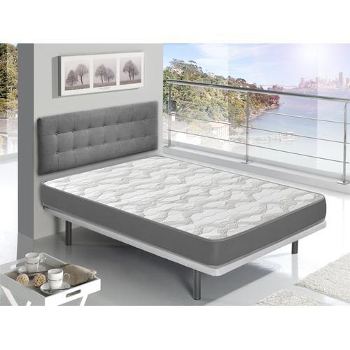 Matelas 150x180 Nirvana Épaisseur 16 Cm - Mousse Supersoft ? Gris C... on Productcaster.