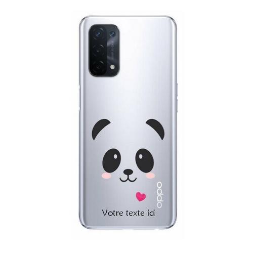 Coque Oppo A74 5g Panda Coeur Kawaii Personnalisee on Productcaster.