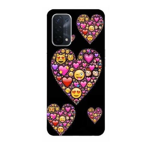 Coque Oppo A74 5g Smiley Coeur Emojii on Productcaster.