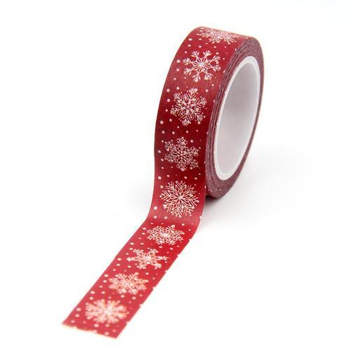 Bande Adhésive Washi Rouge Foncé Pour Scrapbooking, Arbre De Noël K... on Productcaster.