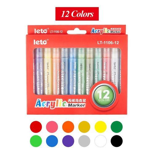 Stylo Marqueur Acrylique Permanent Pour Peinture Artistique, Pour B... on Productcaster.