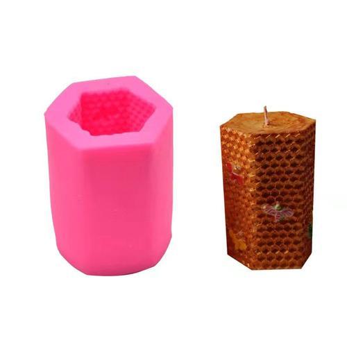 Moule 3d En Forme De Nid D'abeille En Silicone, Pour Cire D'abeille... on Productcaster.