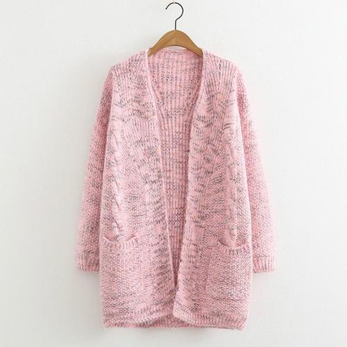 Cardigan En Tricot Femme, Chaud Et Épais, Pull Varié, Nouveau Style... on Productcaster.