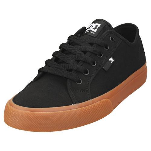 Dc Shoes Manual Homme Baskets Décontracté Gomme Noire - 44 1/2 on Productcaster.