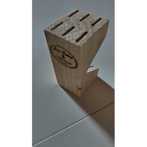 Bloc Rangement Bois Pour 6 Couteaux Laguiole Cuisine Standards on Productcaster.