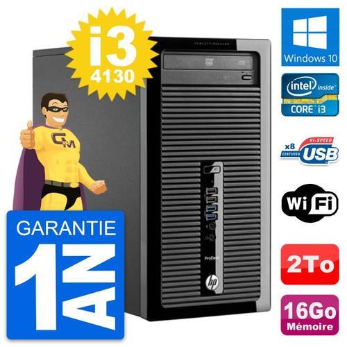 PC Tour HP ProDesk 400 G1 Intel Core i3-4130 RAM 16Go Disque 2To Wi... (Reconditionné) on Productcaster.