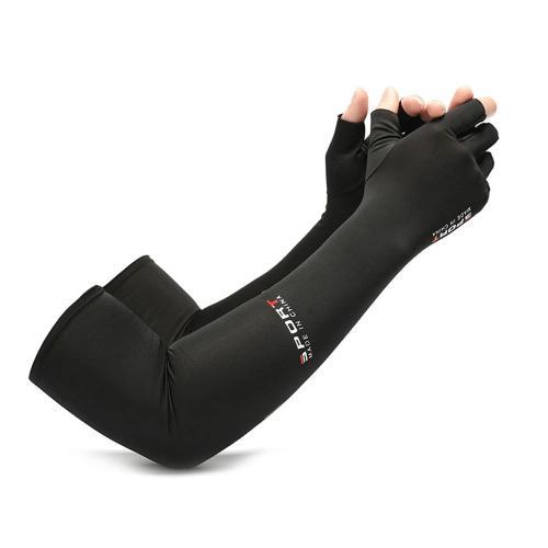 Gants de Protection contre le soleil, demi-doigt, manches de bras d... on Productcaster.