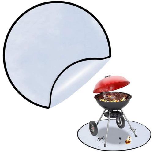 Tapis rond pour Barbecue, résistant à la chaleur, résistant au feu,... on Productcaster.