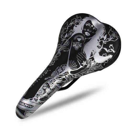 Selle De Vélo De Montagne Épaisse Et Respirante, Absorption Des Chocs on Productcaster.