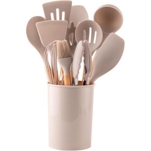 1 Ensemble D'ustensiles De Cuisine, Ensemble D'ustensiles En Bois, ... on Productcaster.