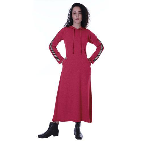 Moomaya Long Pull,Over Maxi Sweat Capuche Femme Manches Robe Avec D... on Productcaster.