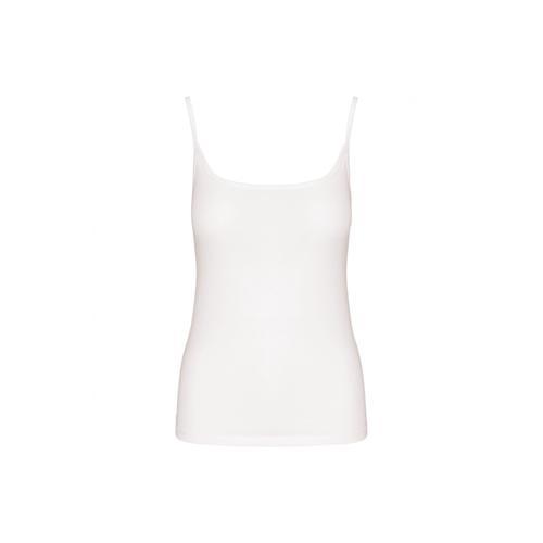 Débardeur A Fines Bretelles Pour Femme. Maille Jersey Coton Peigné. on Productcaster.