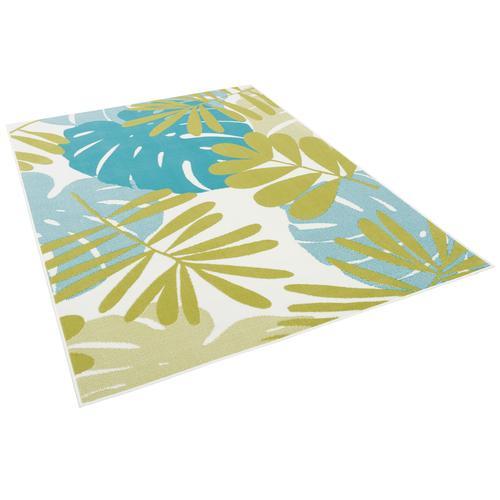 Pergamon Samba - Tapis De Designer - Rayures Vert Turquoise 140x200... on Productcaster.