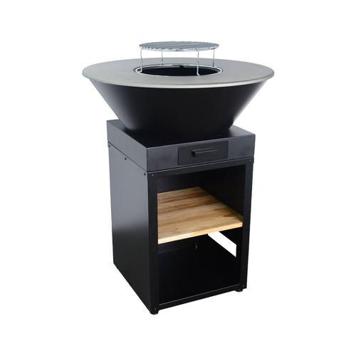 Braséro barbecue D81,5cm avec grille de cuisson on Productcaster.