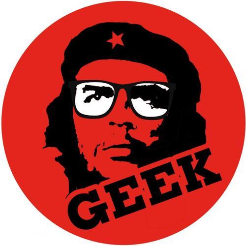 Geek Che Guevara - 10cm - Sticker/Autocollant on Productcaster.