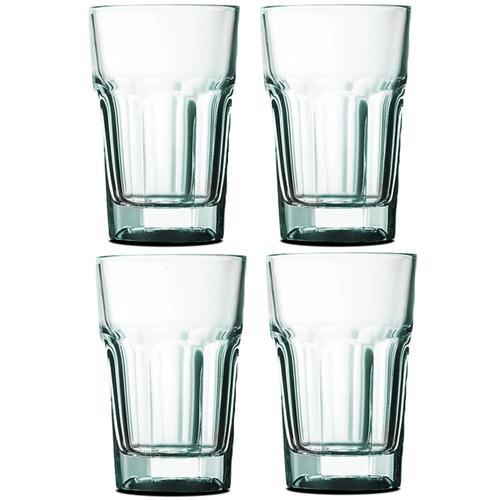 Set De 4 Verres À Eau En Verre Recyclé Bistrot 29.5cl on Productcaster.