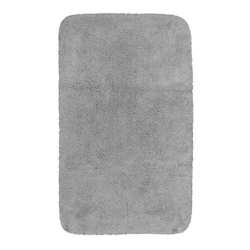 Tapis de bain doux gris clair coton 80x150 on Productcaster.