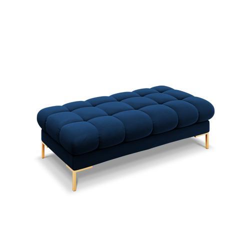 Banc 2 Places En Tissu Velours Bleu Roi on Productcaster.