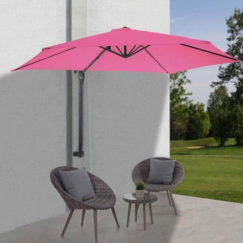 Parasol Mural Casoria, Parasol Feux De Circulation, 3m Inclinable, ... on Productcaster.