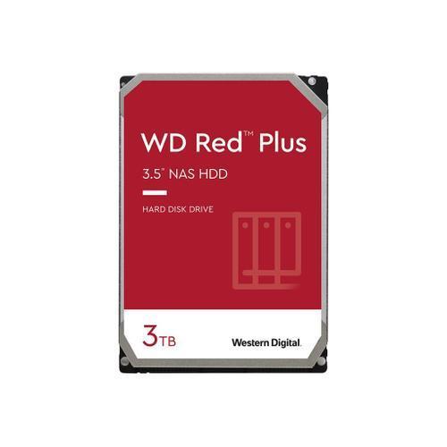 WD Red Plus WD30EFRX - Disque dur - 3 To - interne - 3.5" - SATA 6G... on Productcaster.