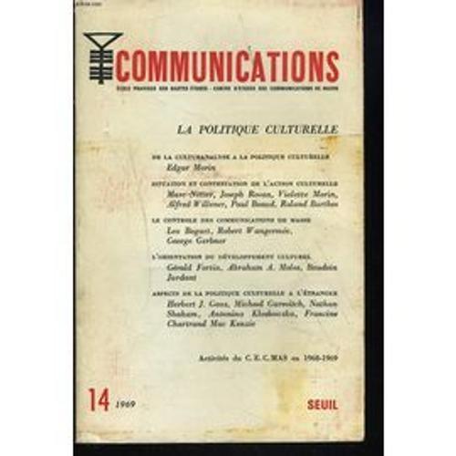 Communications N°14, 1969. on Productcaster.