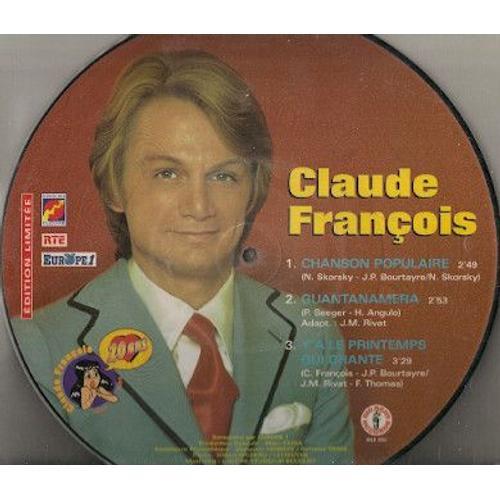 Claude François Chanson Populaire Picture Disc 25 Cm on Productcaster.