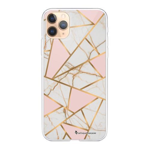 Coque Iphone 11 Pro Max Silicone Transparente Marbre Rose Ultra Res... on Productcaster.