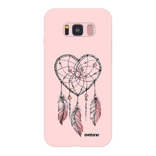 Coque Samsung Galaxy S8 Silicone Liquide Douce Rose Pâle Attrape Co... on Productcaster.