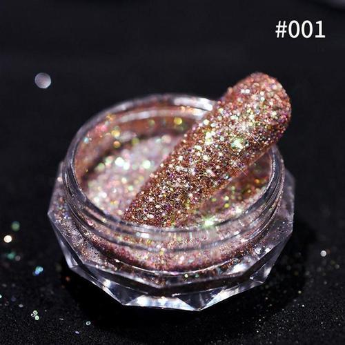 Poudre De Diamant En Cristal Pour Ongles, Pigment Holographique Bri... on Productcaster.