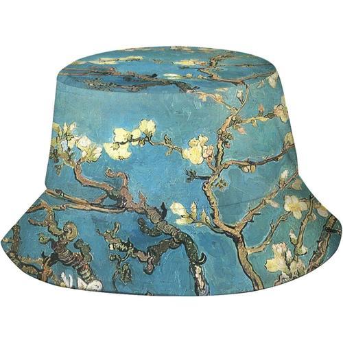 Vincent Van Gogh Blossoming Almond Treeuv Cut Hat,Femmes,Chapeau De... on Productcaster.