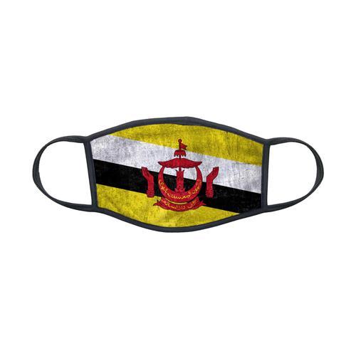 Masque En Tissu Lavable Pour Enfant 8-12 Ans Drapeau Brunei Ref 0041 on Productcaster.