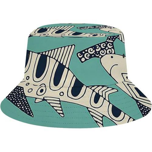 Chapeau De P¿ocheur,Motif Poisson,Chapeau Pare-Soleil Requin,Chapea... on Productcaster.