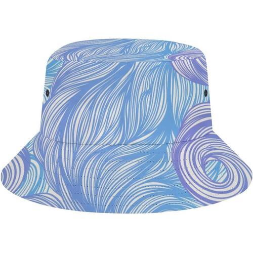 Chapeau Bob,Style Japonais,Motif Vagues,Chapeau De Soleil Homme,Cha... on Productcaster.