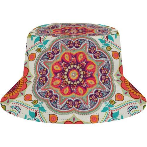 Chapeau Bob ¿¿ Motif Ethnique,Motif Floral,Mandala,Chapeau De Solei... on Productcaster.