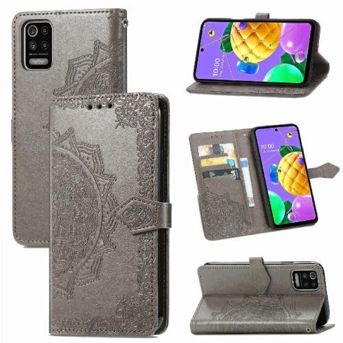 Étui Pour Lg K52 Couverture Rabotant Simple Entreprise Motif Exquis... on Productcaster.