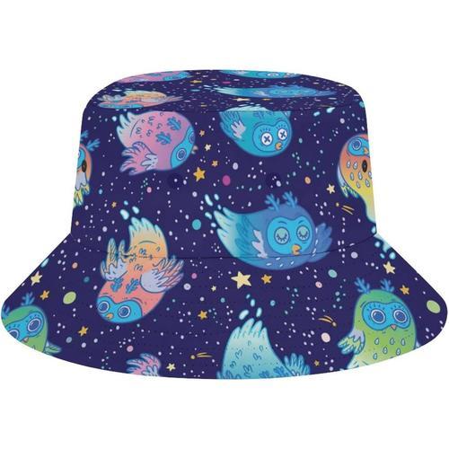 Chapeau Bob Color¿¿,Motif Hibou,Casquette De P¿ocheur,Chapeau,Casqu... on Productcaster.