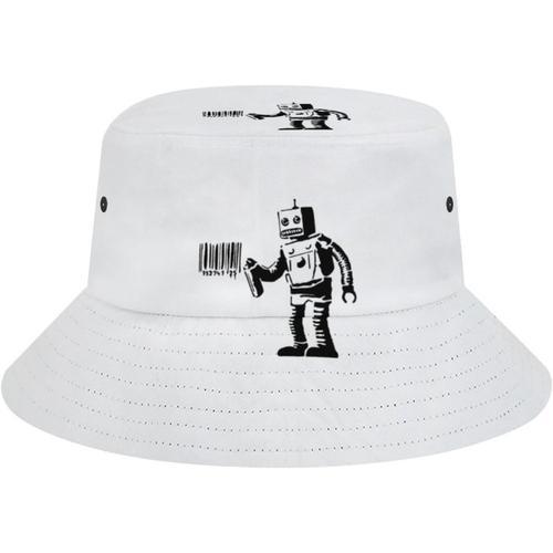 Bob Banksy Robot Casquette De P¿ocheur Chapeau De Soleil Pliable Pr... on Productcaster.