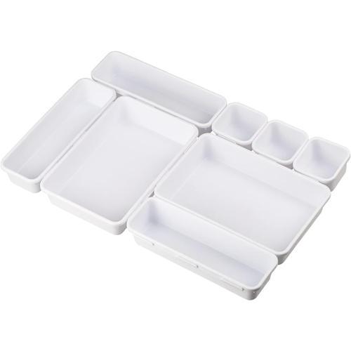 Claire 8Pcs Organisateur Tiroir,Séparateurs de Tiroir en Plastique,... on Productcaster.