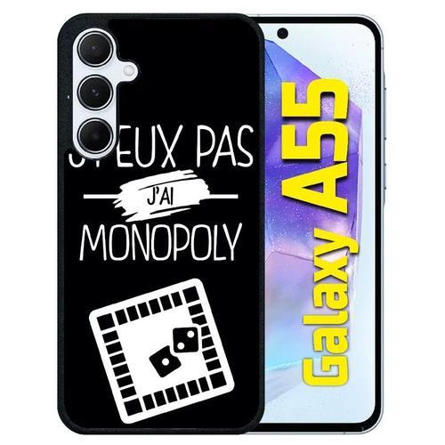 Coque Pour Galaxy A55 - J Peux Pas J Ai Monopoly 2 - Silicone - Noir on Productcaster.