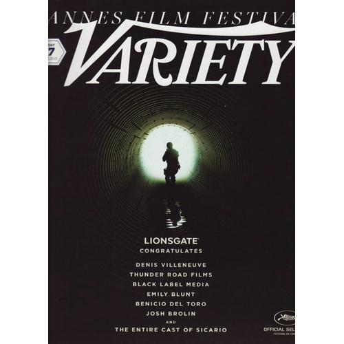 Variety / 19-05-2015 N°7 : Vincent Lindon (1p) - Jonas Carpignano (... on Productcaster.