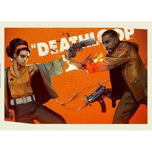 Canevas imprimer Art clé de Deathloop Clash=604 Impression sur toil... on Productcaster.