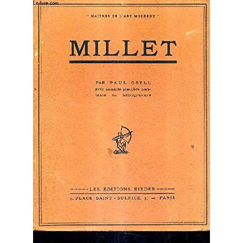 Millet / Maitres De L'art Moderne. on Productcaster.