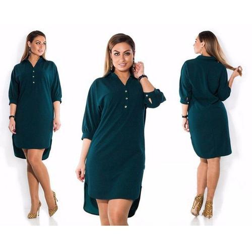 Grande Taille 6xl 2020 Gros Mm Femmes Robe D'été Mode Lâche Irrégul... on Productcaster.